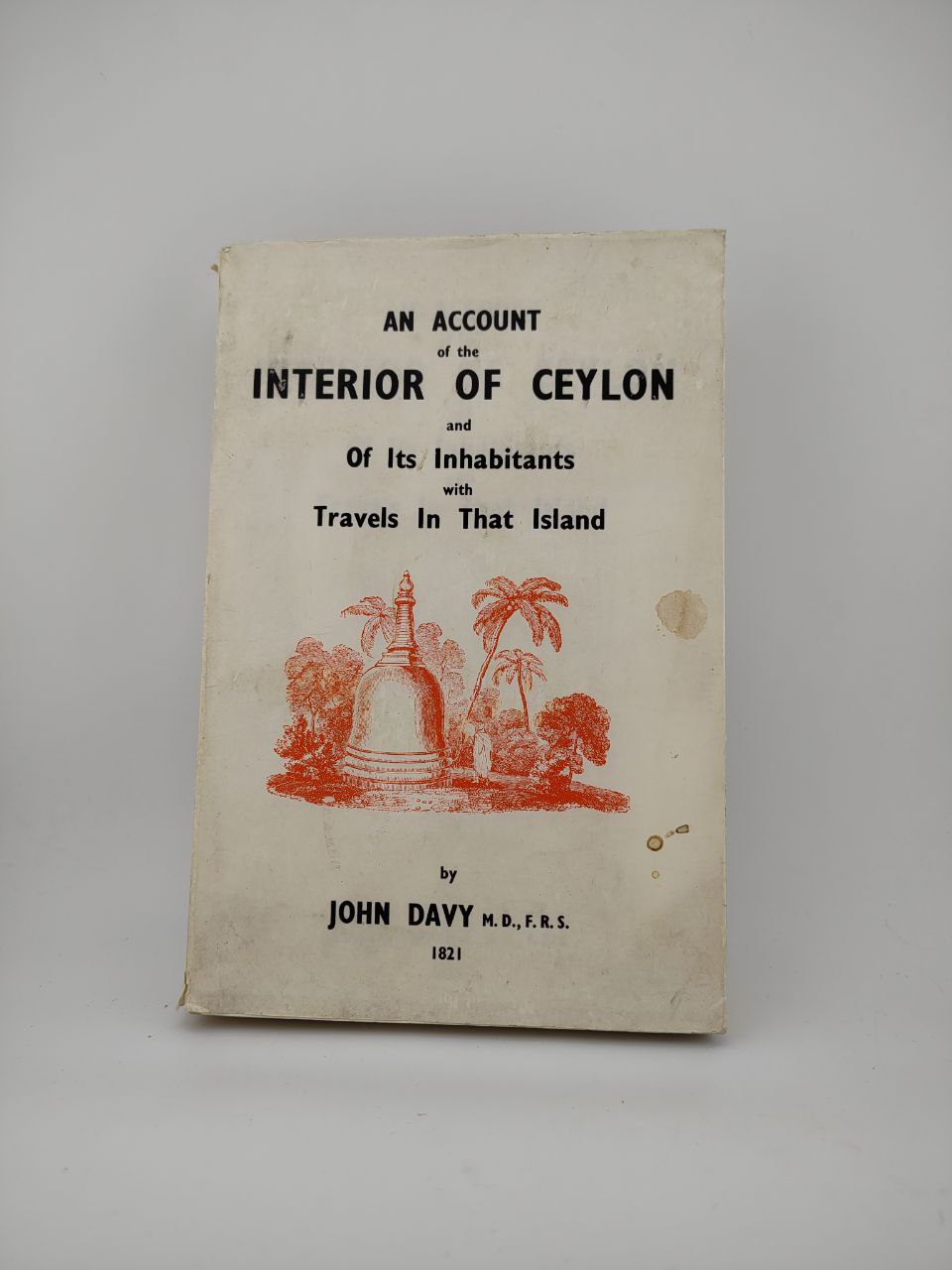 IMG_20240708_171333_571 An Account of the Interior of Ceylon / John Davy - Image 1