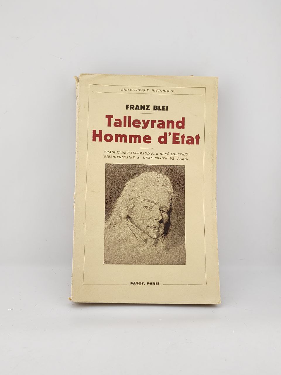 IMG_20250214_124619_157 Talleyrand: Homme d'État / Franz Blei - Image 1