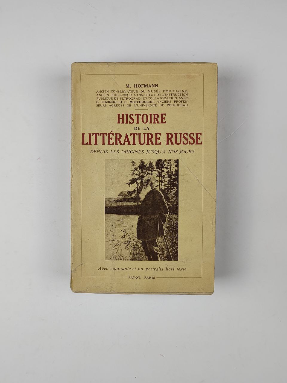 IMG_20250530_212629_886 Histoire de la Littérature Russe / M. Hofmann - Image 1