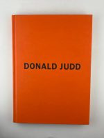 Donald Judd / Nicholas Serota