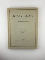 King Lear: The Quarto of 1608 / William Shakespeare